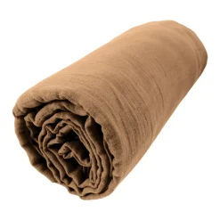 Lenzuolo con angoli garza di cotone (200 cm) Gaïa Lenzuola Con Angoli