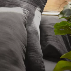 Discount Lenzuolo con angoli garza di cotone (200 x 200 cm) Gaïa Grigio granito Lenzuola Con Angoli