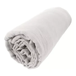 Hot Lenzuolo con angoli garza di cotone Gaïa Grigio nuvola Lenzuola Con Angoli