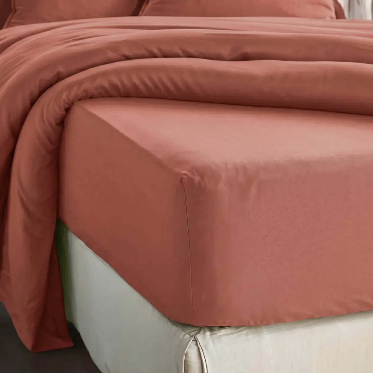 Hot Lenzuolo con angoli in lyocell Tencel™ (140 x 200 cm) Olivia Lenzuola Con Angoli