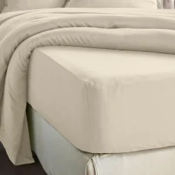 Outlet Lenzuolo con angoli in lyocell Tencel™ (90 x 190 cm) Olivia pampa Lenzuola Con Angoli