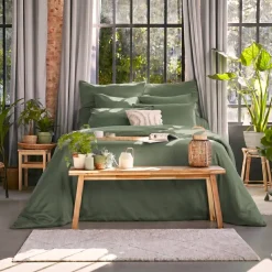 Outlet Lenzuolo con angoli in lyocell Tencel™ (160 x 200 cm) Olivia Lenzuola Con Angoli