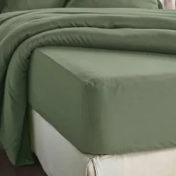 Outlet Lenzuolo con angoli in lyocell Tencel™ (160 x 200 cm) Olivia Lenzuola Con Angoli