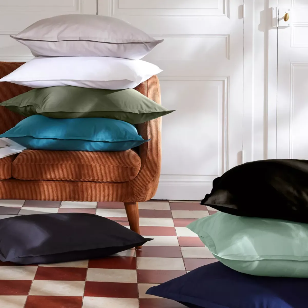 Sale Lenzuolo con angoli percalle di cotone (90 cm) Cali Lenzuola Con Angoli