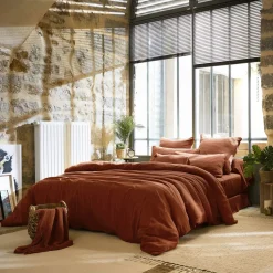 Sale Lenzuolo sopra garza di cotone (240 x 300 cm) Gaïa Lenzuola Superiori