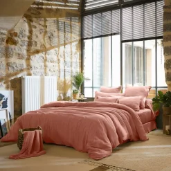 Sale Lenzuolo sopra garza di cotone (240 x 300 cm) Gaïa Lenzuola Superiori