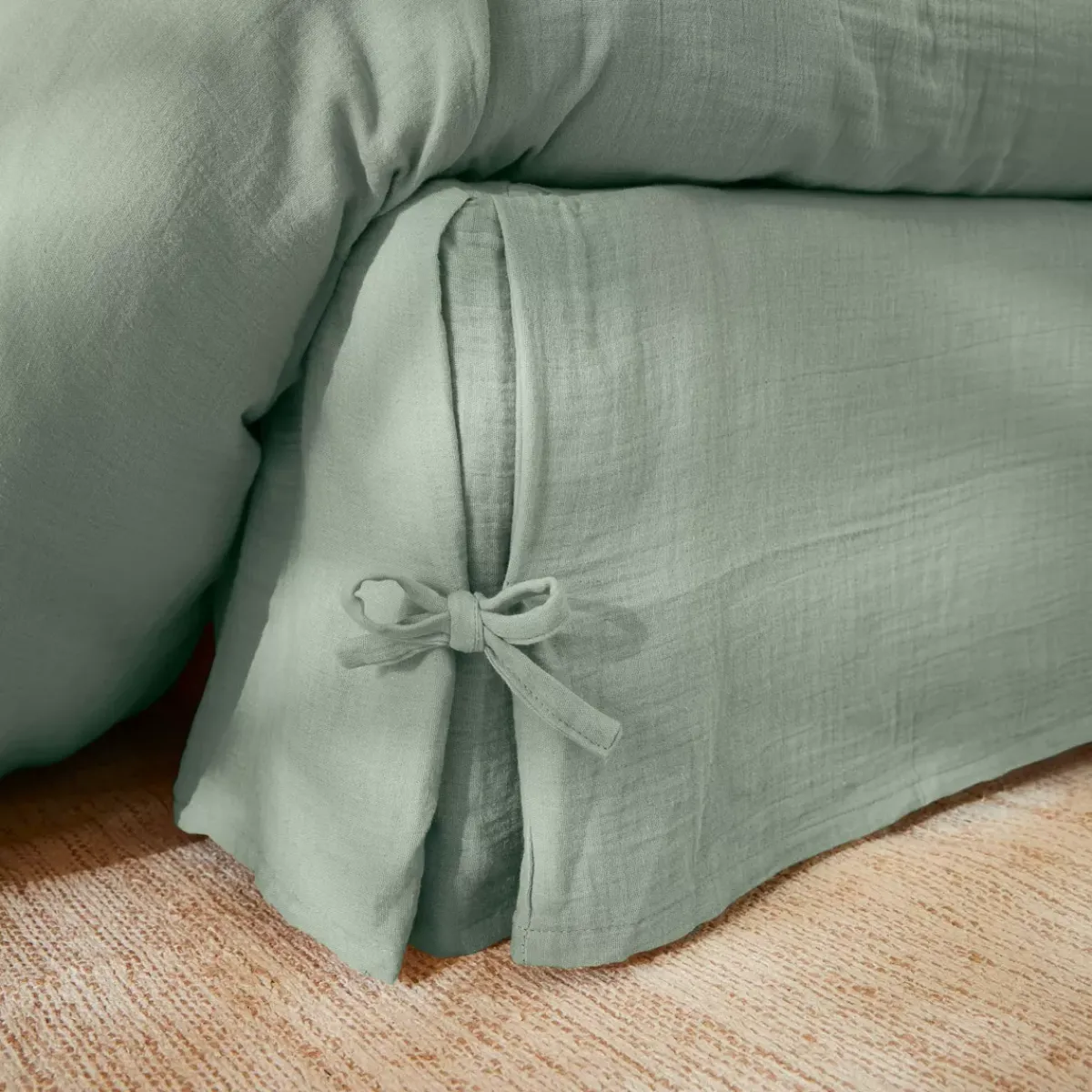 New Mantovana garza di cotone (160 x 200 cm) Gaia Accessori Letto