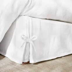 Sale Mantovana garza di cotone (140 x 190 cm) Gaïa chantilly Accessori Letto