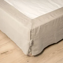Clearance Mantovana lino lavato (160 x 200 cm) Louise Accessori Letto