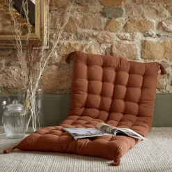 Discount Materassino da pavimento in garza di cotone (60 x 120 cm) Gaia Cuscini Da Pavimento