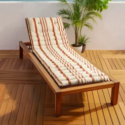 Materassino per lettino prendisole arrotolabile (180 x 60 cm) Nautira Arancione