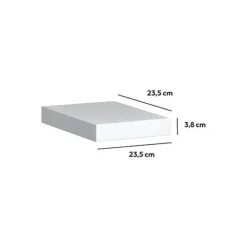 Mensola (23,5 cm) Fixy Bianco