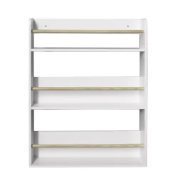 Mensola da parete bambino legno 3 livelli (H80 cm) Zoa Bianca