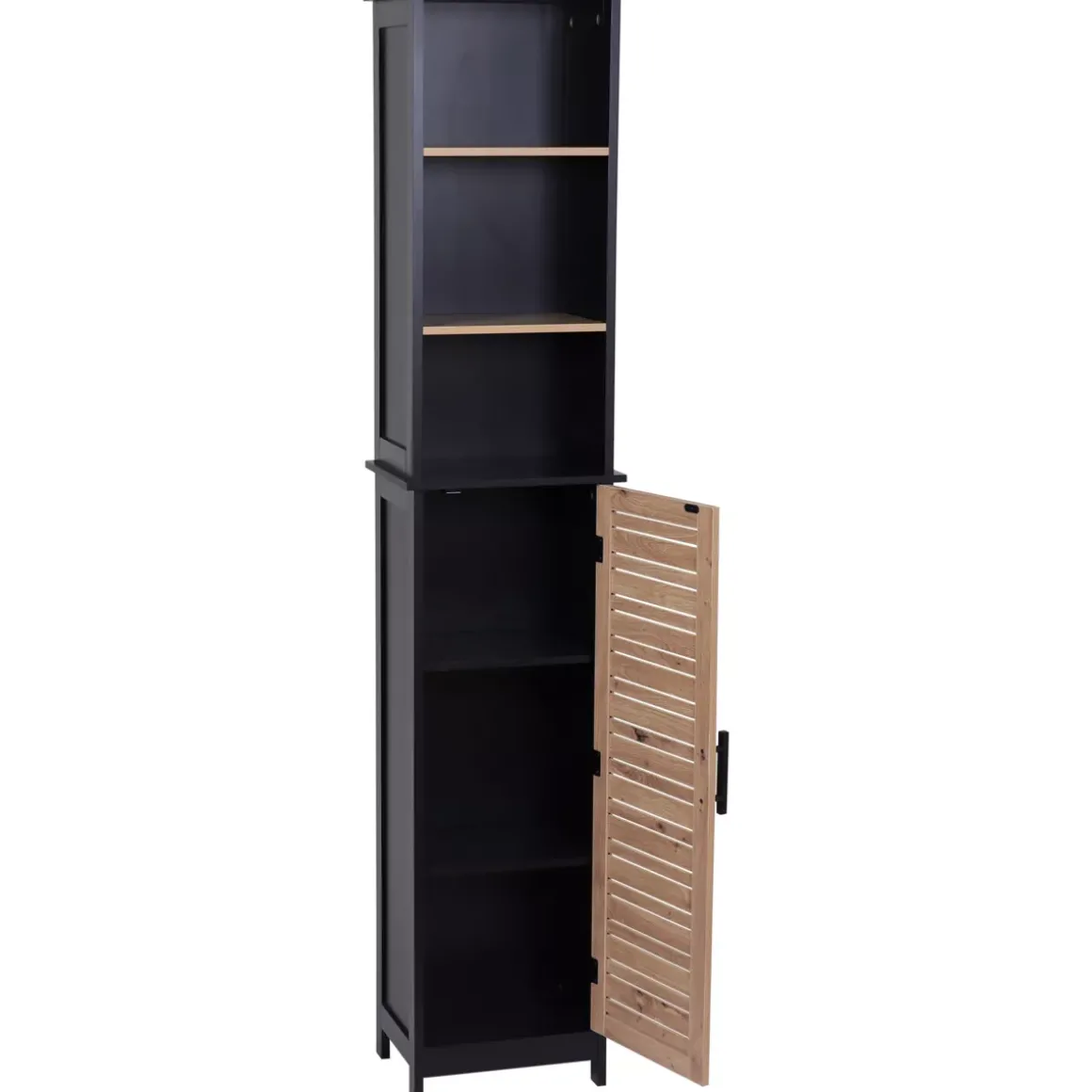 Mobile da bagno (35 x H173 cm) Bergen Nero