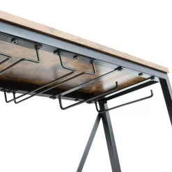 Mobile portabottiglie industriale 10 scompartimenti e portabicchieri (Alt 178 cm) Léon Marrone
