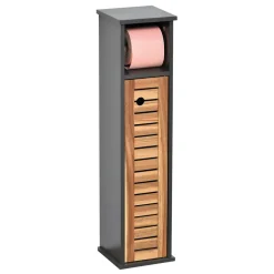 Mobiletto portarolo wc + riserva Elément Acacia