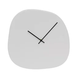 Orologio da parete in legno (D45 cm) Belem Bianco