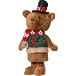 Orsaccochiotto natalizio decorativo (H46 cm) Teddy in bel costume