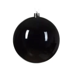 Pallina di Natale (D140 mm) Alpine Nero