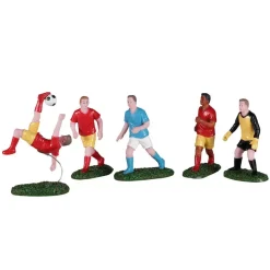 Personaggi Lemax Calciatori