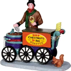 Personnages Lemax Stand venditore di castagne