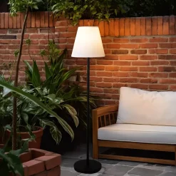 Piantana esterno cavo USB LED (H150 cm) Brooklyn - Nero