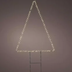 Piramide luminosa Crystal Bianco caldo 180 LED