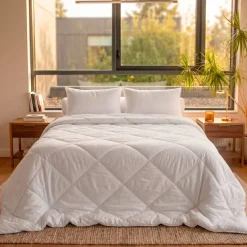 Hot Piumone (200 cm) Microfibra lavabile a 95°C Piumini, Cuscini Letto, Cuscini A Rullo