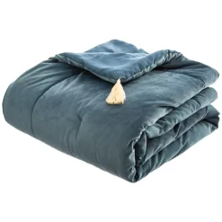 Sale Piumotto velluto (80 x 180 cm) Slow Copriletti, Trapuntine E Runner Letto