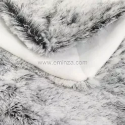 Plaid imitazione pelliccia Orso Grigio
