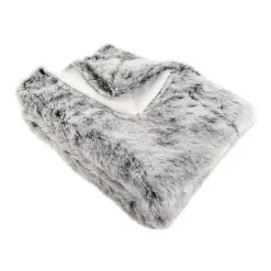 Plaid imitazione pelliccia Orso Grigio