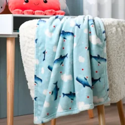 Hot Plaid in flanella per bambini (70 x 100 cm) Moby Tessile Arredo Bimbi