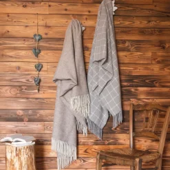 Discount Plaid in lana e cashmere (140 x 200 cm) Côme Plaid E Teli Copritutto