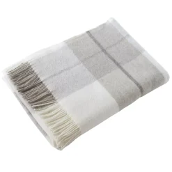 Online Plaid in lana (140 x 200 cm) Marius Plaid E Teli Copritutto|Copriletti, Trapuntine E Runner Letto