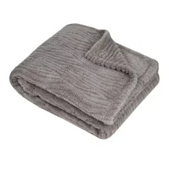 Clearance Plaid in pile (160 cm) Columbia Plaid E Teli Copritutto