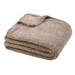 Plaid in pile (220 cm) Montreal Beige