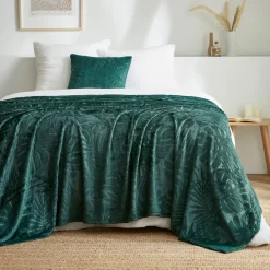 New Plaid morbida di flanella Flore Plaid E Teli Copritutto