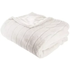 Plaid morbido (230 cm) Manoir Bianco