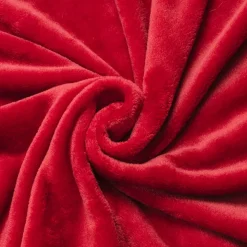 Plaid morbido flanella (125 x 150 cm) Didou Rosso