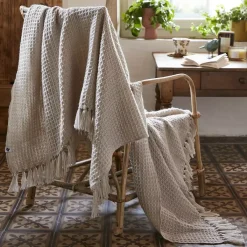 Sale Plaid per divani in materiale riciclato (160 cm) Gabin pampa Plaid E Teli Copritutto|Copriletti, Trapuntine E Runner Letto