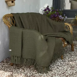 New Plaid per divani in materiale riciclato (220 cm) Gabin timo Plaid E Teli Copritutto|Copriletti, Trapuntine E Runner Letto