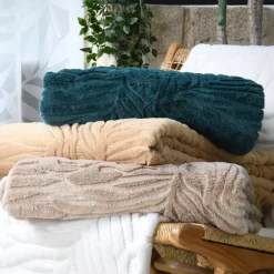 Hot Plaid Pile (160 cm) Quito Plaid E Teli Copritutto