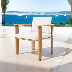 Clearance Poltrona da giardino legno teck Java Sedie Da Giardino