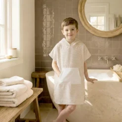 New Poncho da bagno per bambini in cotone e spugna 2/5 anni Marina Tessile Arredo Bimbi|Biancheria Bagno