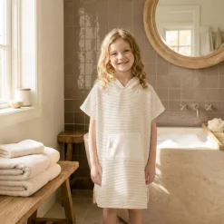 New Poncho da bagno per bambini in cotone e spugna Marina Tessile Arredo Bimbi|Accappatoio