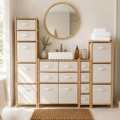 Portaoggeti 4 livelli Tidy box Marrone