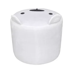 Pouf bambini (Alt 25 cm) Orsetto Bianco