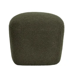 Online Pouf in bouclé (H43 cm) Nyxor scuro Pouf, Sgabelli, Bar|Pouf, Sgabelli