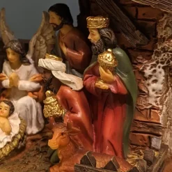 Presepe con natività Sainte-Julia
