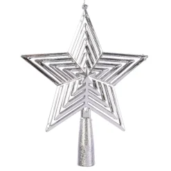 Puntale albero Alma Argento